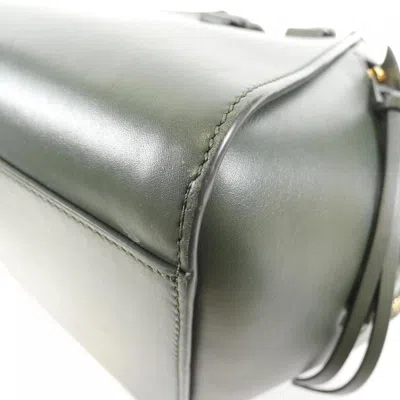 Pre-owned Loewe Khaki Leather Shoulder Bag ()