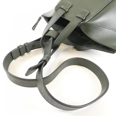 Pre-owned Loewe Khaki Leather Shoulder Bag ()