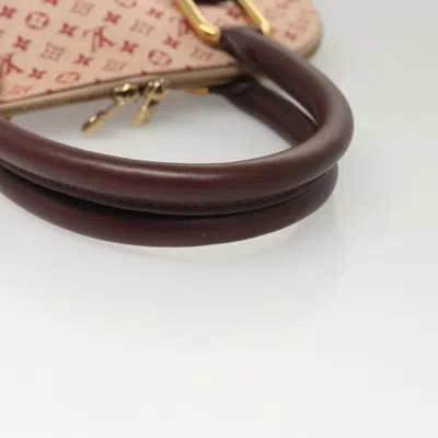 Pre-owned Louis Vuitton Alma Red Canvas Tote Bag ()