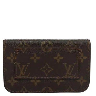 Pre-owned Louis Vuitton Belt Bag Brown Canvas Clutch Bag ()