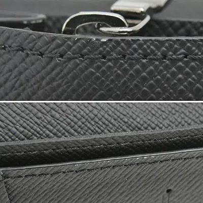 Pre-owned Louis Vuitton Black Gray Monogram Eclipse Monogram Eclipse Long Wallet (bi-fold) () In Multi