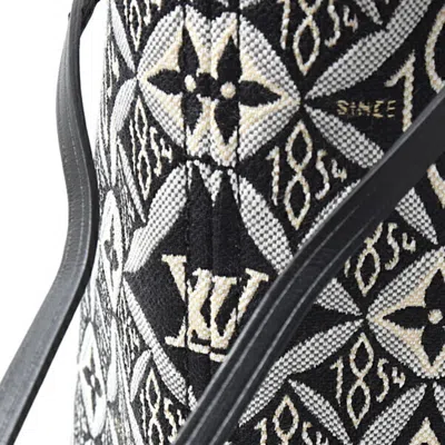 Pre-owned Louis Vuitton Black Gray Tote Bag ()