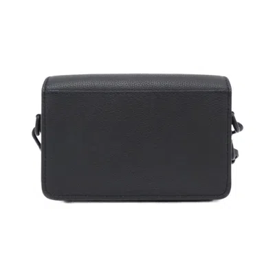 Pre-owned Louis Vuitton Black Leather Shoulder Bag ()