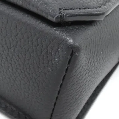 Pre-owned Louis Vuitton Black Leather Shoulder Bag ()