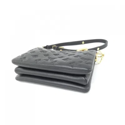 Pre-owned Louis Vuitton Black Leather Shoulder Bag ()