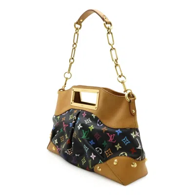 Pre-owned Louis Vuitton Black Multi-color Noir Monogram Multicolore Handbag Shoulder Bag ()