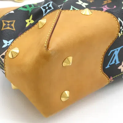 Pre-owned Louis Vuitton Black Multi-color Noir Monogram Multicolore Handbag Shoulder Bag ()