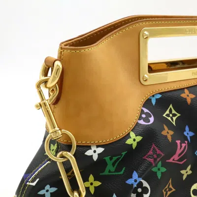Pre-owned Louis Vuitton Black Multi-color Noir Monogram Multicolore Handbag Shoulder Bag ()