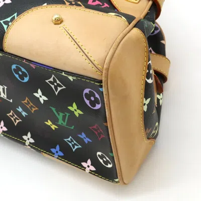 Pre-owned Louis Vuitton Black Multi-color Noir Pvc Handbag Shoulder Bag ()
