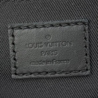 Pre-owned Louis Vuitton Black Noir Leather Shoulder Bag ()