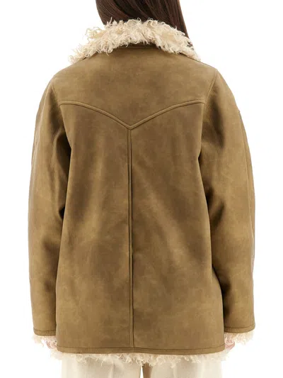 Isabel Marant Étoile Golden Goose Women Black Leather Bag In Brown