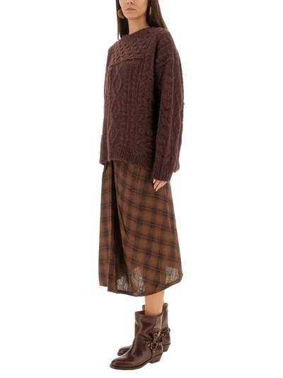 Isabel Marant Étoile "deottille" Sweater In Brown