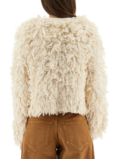 Isabel Marant Women Fedra Wool Blend Jacket In Neutral