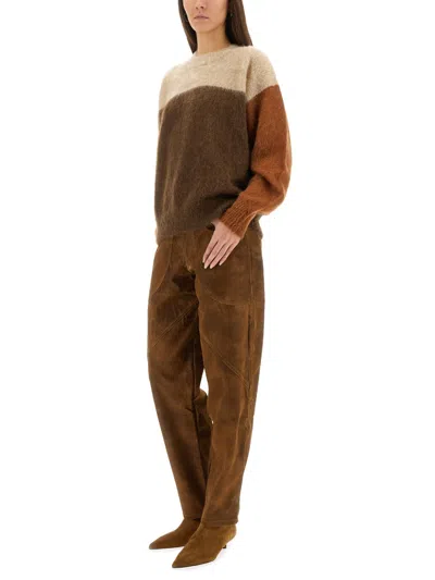 Isabel Marant Étoile Isabel Marant Etoile Multicolor Mohair Blend Madeline Sweater In Multi