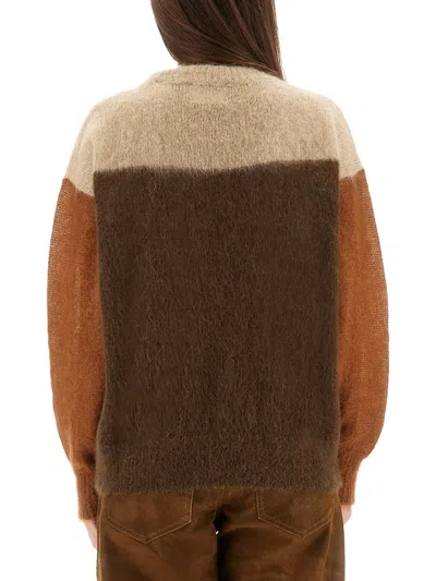 Isabel Marant Étoile Isabel Marant Etoile Multicolor Mohair Blend Madeline Sweater In Multi
