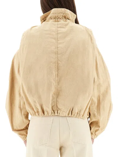 Isabel Marant Étoile "plume" Jacket In Brown