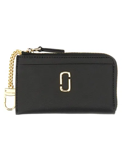 Marc Jacobs The J Marc Wallet In Black