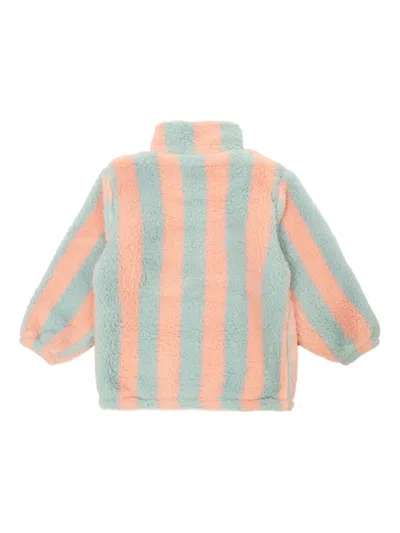 Tiny Cottons Striped Fleece Sweatshirt In Multi