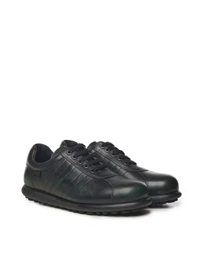 Camper Pelotas Ariel Sneakers In Black Leather In Black