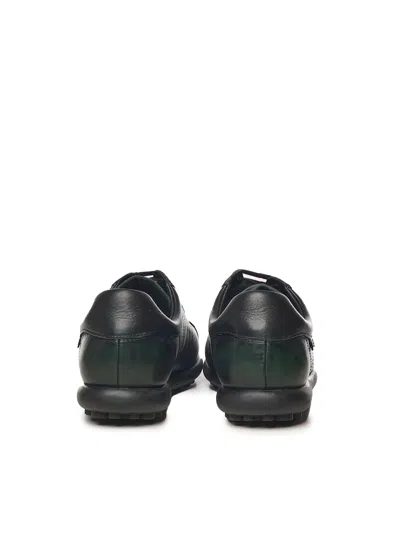 Camper Pelotas Ariel Sneakers In Black Leather In Black