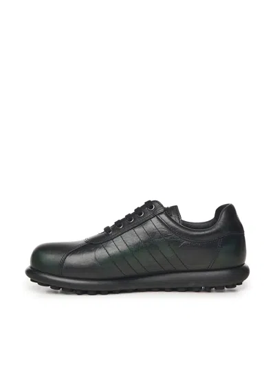 Camper Pelotas Ariel Sneakers In Black Leather In Black