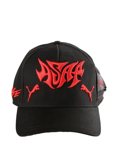 X A$AP ROCKY EMBROIDERED BASEBALL CAP