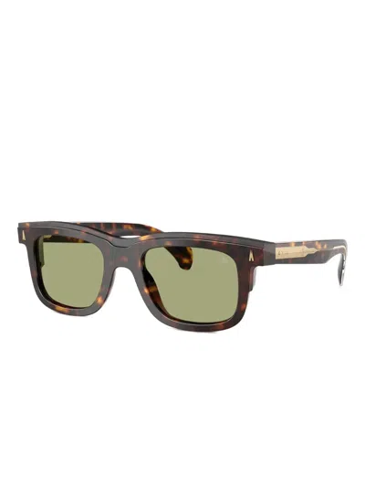 Moncler Claro Tortoiseshell Square-frame Sunglasses In Brown