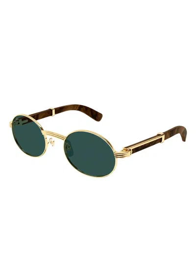 PREMIÈRE DE CARTIER 圆形镜框太阳眼镜