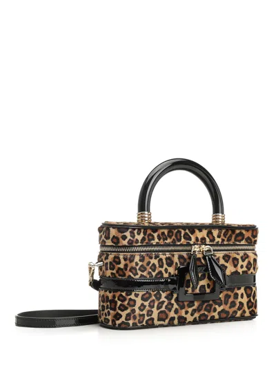 Roger Vivier Belle Vivier Leopard-print Buckle Tote Bag Handbags Animalier In Animal Print