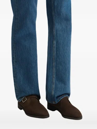 Bally Scribe Un Buckle-strap Monk Shoes In Brown