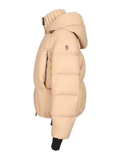 Moncler Bonnieure Ski Jacket Jackets Beige In Orange