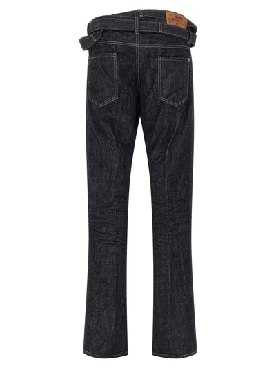 Dsquared2 Dsquared Blue Denim Dsquared X Magliano Butch Jeans In Blue