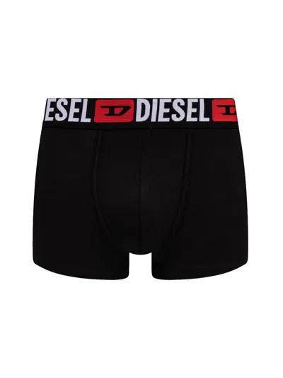 Diesel Confezione Da Cinque Boxer In Black