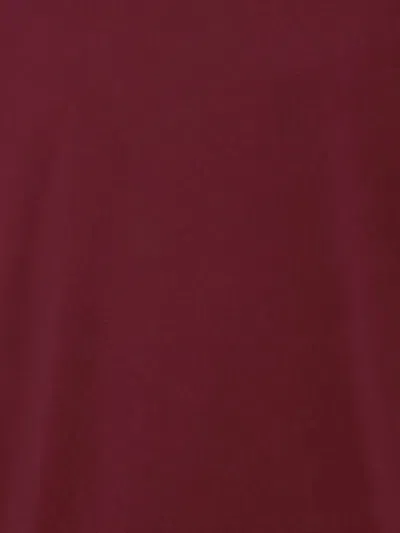 Brunello Cucinelli Cotton Jersey Crew Neck T-shirt With Faux-layering Clothing In Red