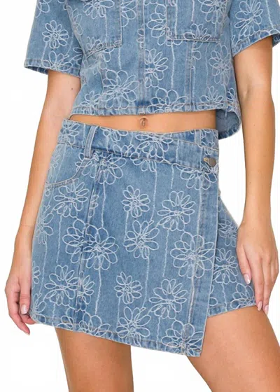 B.right Sunny Days Set In Denim In Blue