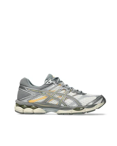 Asics Lightweight Running Sneakers Featuring Mesh Panels In Gray