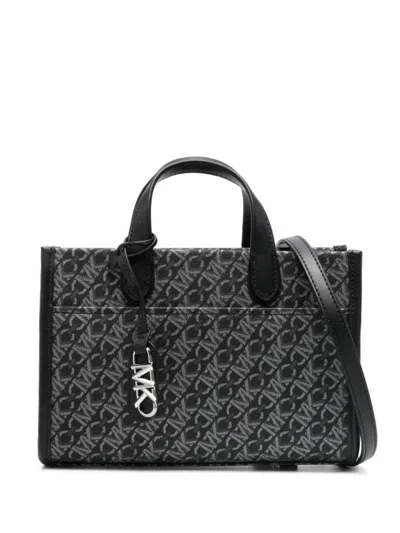 Michael Kors Sm Ew Msgr Crossbody Bag In Black