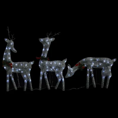 Hivvago Edy 6pc Outdoor Christmas Decor Set, 180 Cool White Leds In Multi