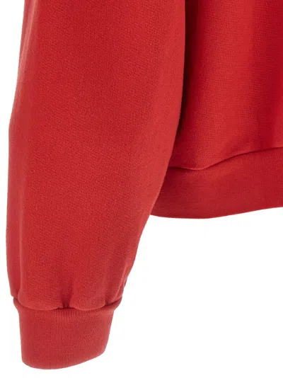 Willy Chavarria Diablo Hooligan Sweatshirt In Red