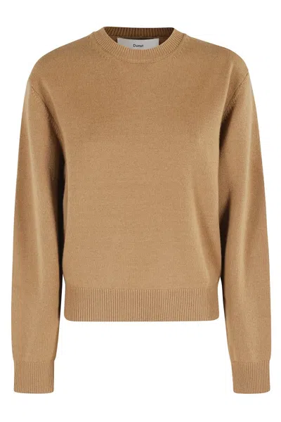Dunst Unisex Cashmere Crewneck Sweater In Multi
