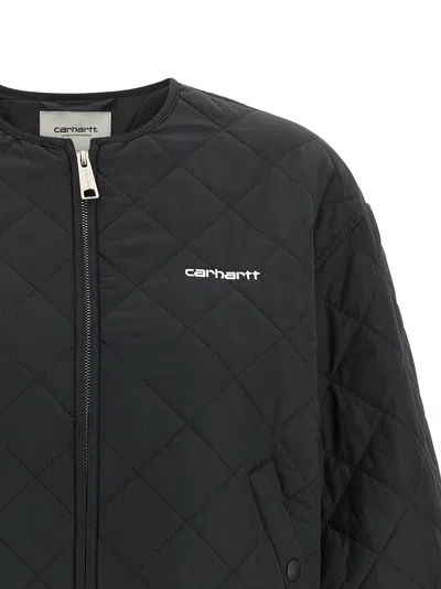 Carhartt Elma Puffer Jackets Black In Black