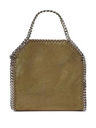 Stella Mccartney Falabella Mini Tote Bag With Chain Trim