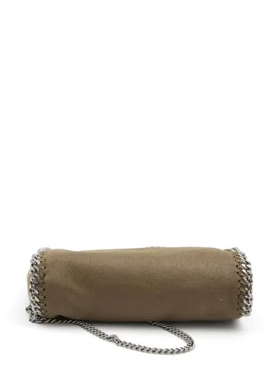 Stella Mccartney Falabella Mini Tote Bag With Chain Trim