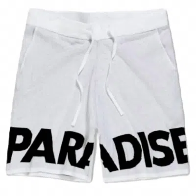 Jordan Craig Men's Retro Paradise Knit Shorts In Ivory In White
