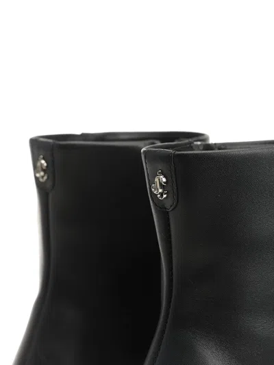 Jimmy Choo Frankie Boots Black In Black
