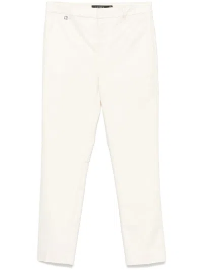 Ralph Lauren Lakythia Slim Leg Pant In White