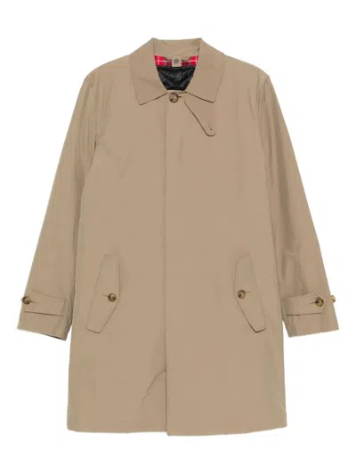 Baracuta G10 Detachable Trench Coat With Wind Flap Clothing In Nude