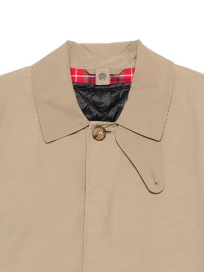 Baracuta G10 Detachable Trench Coat With Wind Flap Clothing In Nude