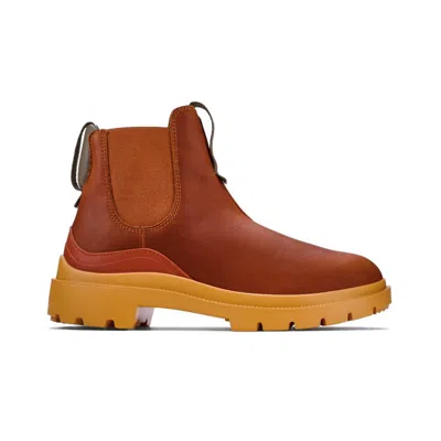 Olukai Women's Hehi Leather Boot In Fox-hunter In Brown