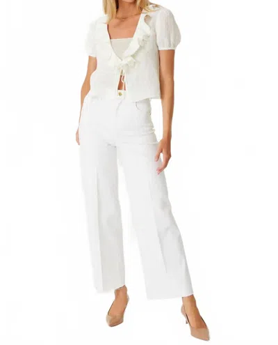 Level99 Hudson Wide Leg Jean In Stillwater In Multi